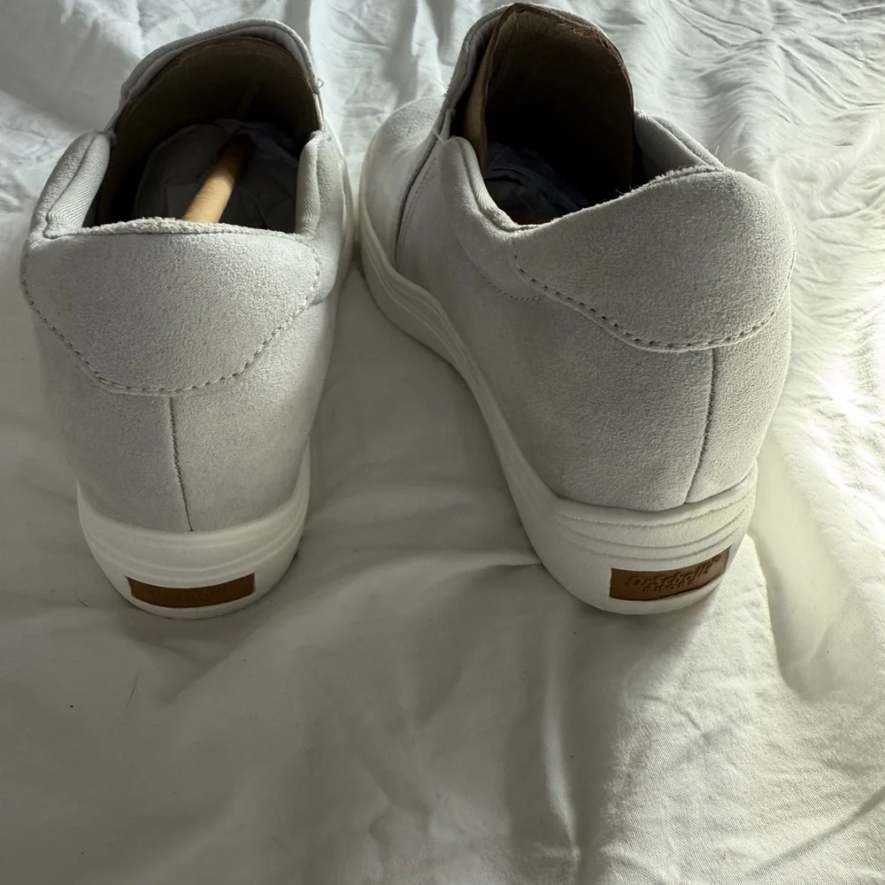 Dr. Scholl's Gray Slip-On Loafers - Picture 4 of 7